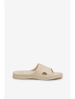 Klasické dámské béžové pantofle model 21997768 - Boto Klasické dámské béžové pantofle model 21997768 - Boto