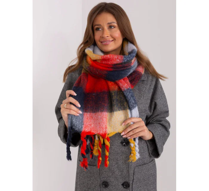 Szalik AT SZ model 19424448 czerwony - FPrice Szalik AT SZ model 19424448 czerwony - FPrice