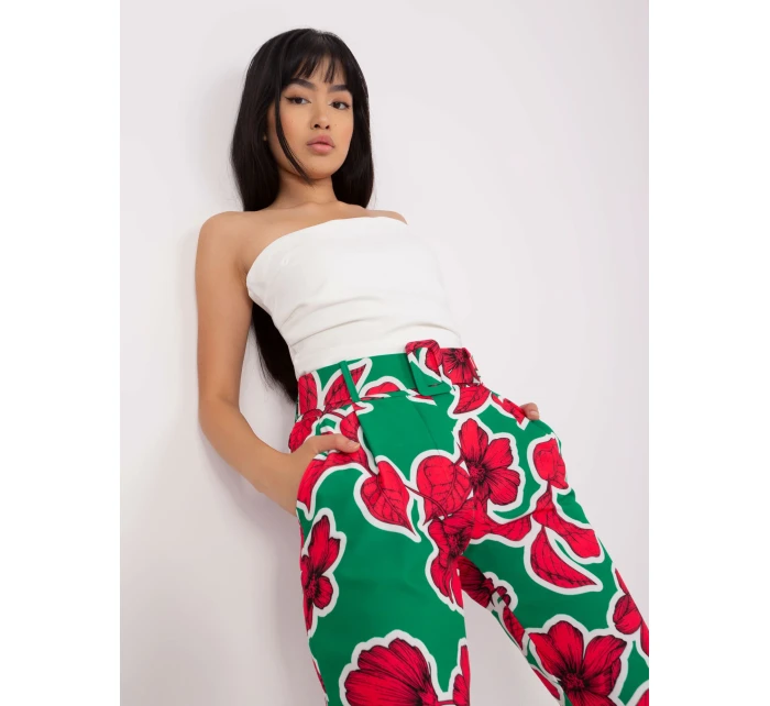 Kalhoty DHJ SP 12787E.13 zelených