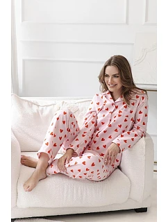 Pyžamo dlouhé rukávy, velikosti rozepínací model 22383748 - Taro