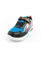 Leomil dětské sportovní boty tenisky pro chlapce Superman LED