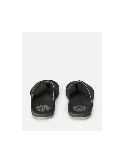 Japonki męskie Pacific model 22245529 Bloom Open Toe czarne dámské - Rip Curl