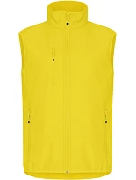 Classic Softshell Vest M Pánská 3vrstvá softshellová vesta model 22471250 lemon - Clique