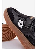 Dětské tenisky na suchý zip  Černé model 22101583 - Big Star Shoes