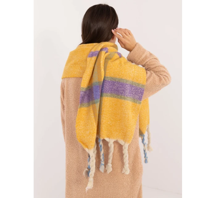 Šála AT SZ model 20519152 tmavě žlutá - FPrice