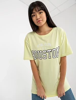 Dámské tričko EM TS 527 1.26X světle žlutá - FPrice