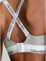 Dámská podprsenka Bralette Modern Cotton 000QF7059EP7A šedá - Calvin Klein