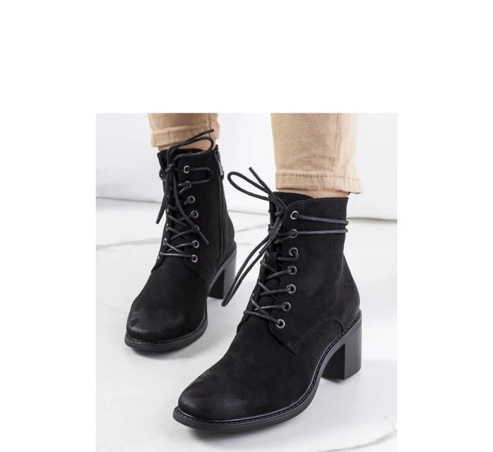 Boty na podpatku  model 204856 Solea