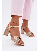 Sandály na podpatku model 227921 Step in style Sandály na podpatku model 227921 Step in style