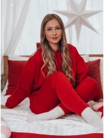 KSENIIA PREMIUM dámská tepláková souprava červená FashionStreet AY1112