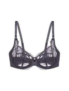 Dámská podprsenka Wild Peony Florale W - GRAY - šedá 00DK - TRIUMPH