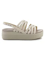 Sandály Crocs Brooklyn strappy lowwdg W 206751-2Y2