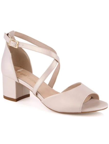 Sandály na podpatku Sergio Leone W SK367C