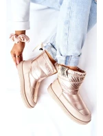 Dámské Sněhule Big Star model 21562603 Béžové - Big Star Shoes