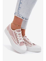 Dámské tenisky na platformě Big Star TT274270 Růžové