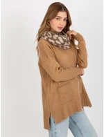 Tunelová šála AT KM ENEC B63 1.44P tmavě lila Tunelová šála AT KM ENEC B63 1.44P tmavě lila