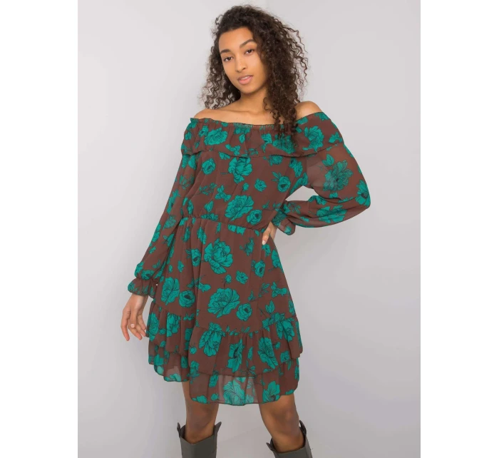 Šaty DHJ SK 15015.56P hnědá