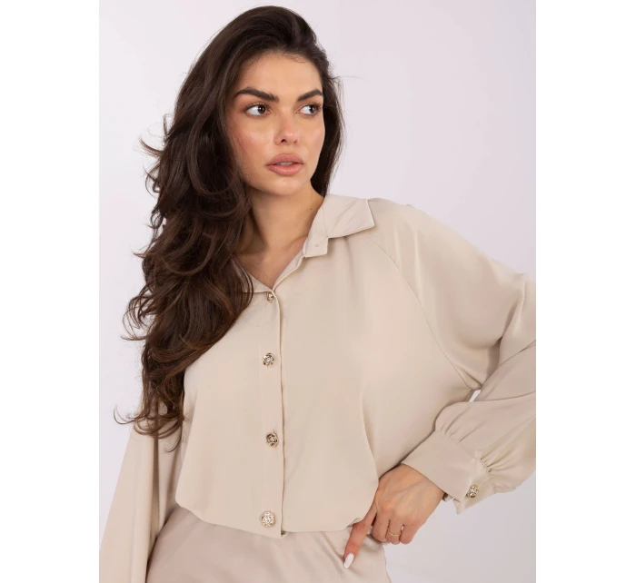 IT košile KS 29022.25 béžová IT košile KS 29022.25 béžová