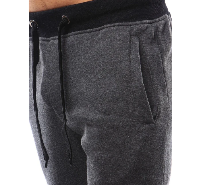 Pánské antracitové teplákové kalhoty model 21962294 - Dstreet