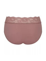 Dámské kalhotky Romance Midi - BROWN - hnědé 1141 - SLOGGI
