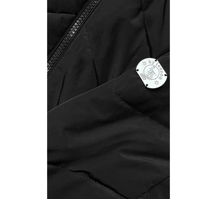 ZIMOWA KURTKA DAMSKA Z KAPTUREM CZARNA model 21243396 - LHD