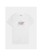 Dámské tričko s potiskem 4F 4FRSS24TTSHF2499-10S Dámské tričko s potiskem 4F 4FRSS24TTSHF2499-10S