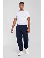 Fruit of the Loom Iconic Premium Elasticated Cuff Jog Pants Tepláky z těžké bavlny 16.4056 deep navy Fruit of the Loom Iconic Premium Elasticated Cuff Jog Pants Tepláky z těžké bavlny 16.4056 deep navy