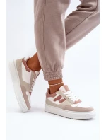 Dámské nízké tenisky béžové model 21651093 - Boto