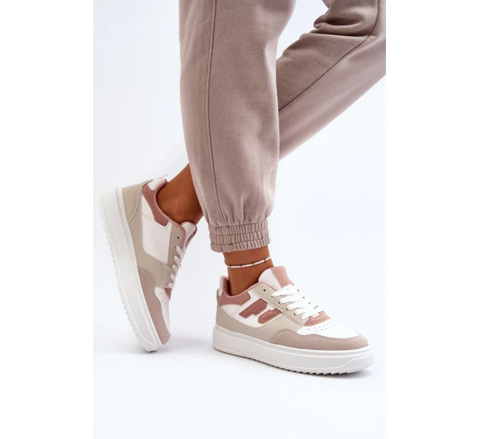 Dámské nízké tenisky béžové model 21651093 - Boto