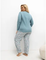 Pyžamo DU KN FP 502.97 tmavě mátové Pyžamo DU KN FP 502.97 tmavě mátové