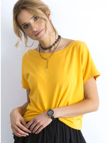 Tričko RV TS 4662.86 tmavě žlutá