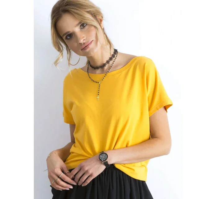 Tričko RV TS 4662.86 tmavě žlutá