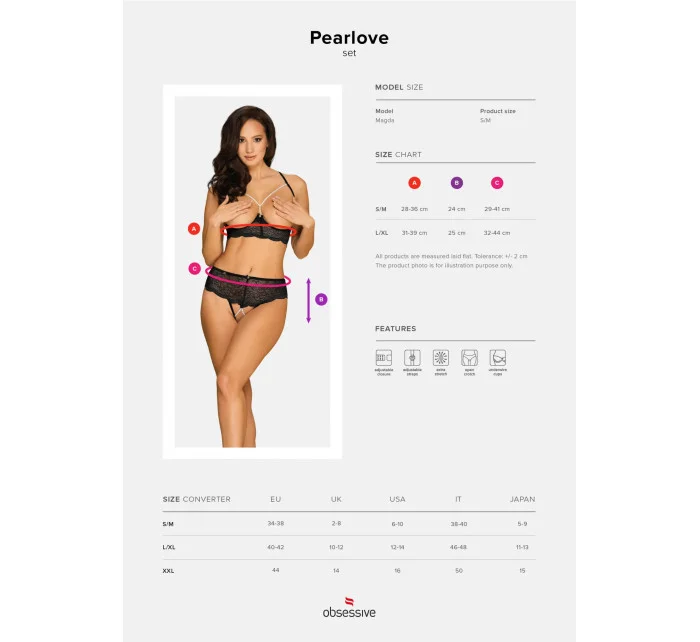 Elegantní set model 15728964 set - Obsessive