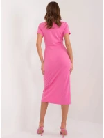 Dámské šaty DHJ SK model 21149199 růžové - FPrice