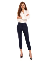 Dámské kalhoty model 21222051 tmavě modré - Cabba