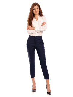 Dámské kalhoty 118959 tmavě modré - Cabba