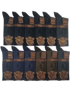 PONOŽKY 12617 SE SMĚSÍ VLNY