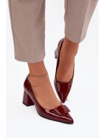 Lodičky na sloupku model 220886 Step in style