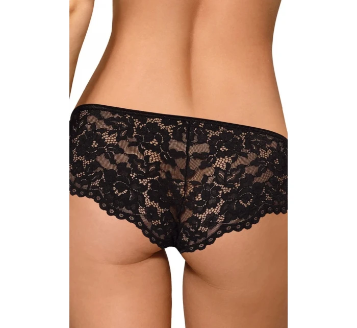 Dámské kalhotky model 20905444 black - Roza Dámské kalhotky model 20905444 black - Roza