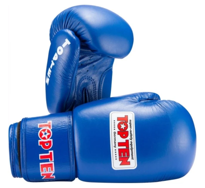 RTT-COMPETITION 10oz kožené boxerské rukavice (SCHVÁLENÉ SVĚTOVÝM BOXEM)