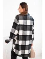 Dámská kostkovaná košile grafitová Dámská kostkovaná košile grafitová