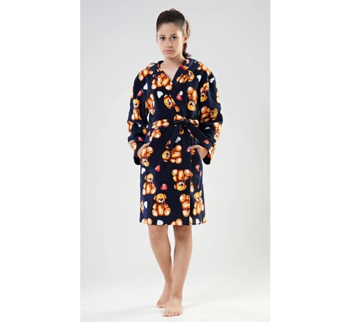 Dětský župan s kapucí Medvídek