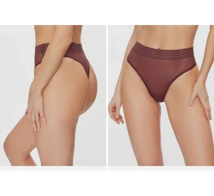 Tempting Sheer Highwaist String 2P Chocolate Chocolate model 21789706 - Triumph Tempting Sheer Highwaist String 2P Chocolate Chocolate model 21789706 - Triumph