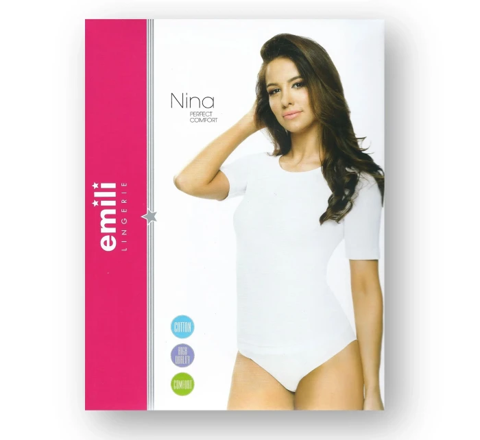 Dámská košilka Nina black - EMILI Dámská košilka Nina black - EMILI