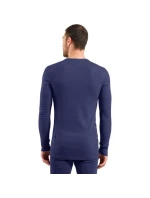 Odlo BL TOP spodní prádlo s dlouhým rukávem l/s ACTIVE WARM velikost L Blue