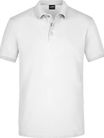 Daiber JN 710 Pánské elastické piqué polo 02.0710 white
