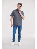 Popelínová košile s krátkým rukávem 11. black model 22475550 - Russell Athletic Popelínová košile s krátkým rukávem 11. black model 22475550 - Russell Athletic