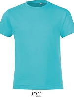 SOL'S Regent Fit Kids Dětské tričko 25.1183 atoll blue