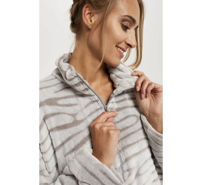 Italian Fashion Meru long barva: šedá Italian Fashion Meru long barva: šedá