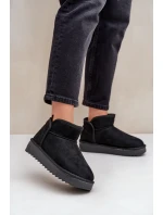 Dámské Sněhule Na Platformě D.Franklin DFSH370010 Černé